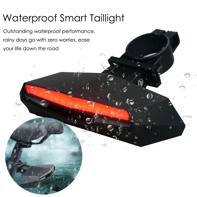 Outdoor Bicycle Light USB Rechargeable Tail Light LED Warning Rear Lights Cycling Smart Wireless Remote Control Turn Signal
Outdoor Bicycle Light USB Rechargeable Tail Light LED Warning Rear Lights Cycling Smart Wireless Remote Control Turn Signal