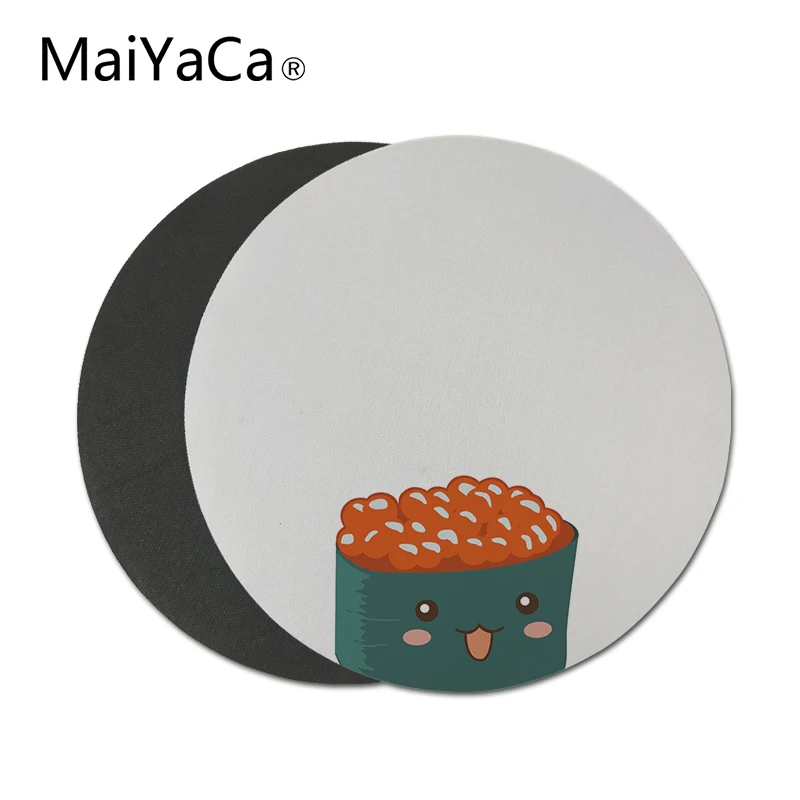 MaiYaCa японский обои кухня печати Non Slip Портативный круглый Мышь Pad идеально