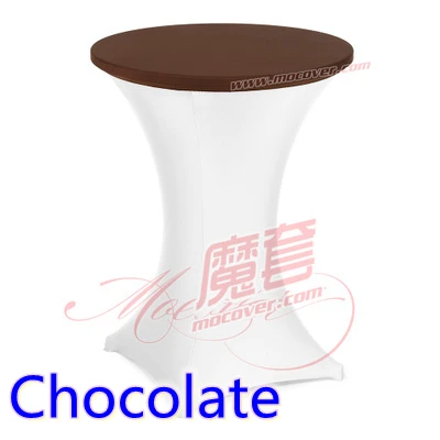 Chocolate Spandex Cocktail Cloth Table Top Cover Lycra Table Top Cover For Wedding Banquet And Party Cocktail Table Decoration
Chocolate Spandex Cocktail Cloth Table Top Cover Lycra Table Top Cover For Wedding Banquet And Party Cocktail Table Decoration