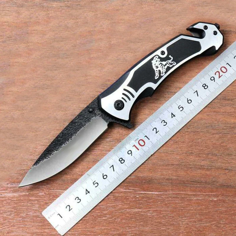 Folding Blade Knife 440C Blade Full steel Handle Hunting Survival Tactical Knife Outdoor Pocket Knives Camping Knife EDC Tools
Folding Blade Knife 440C Blade Full steel Handle Hunting Survival Tactical Knife Outdoor Pocket Knives Camping Knife EDC Tools