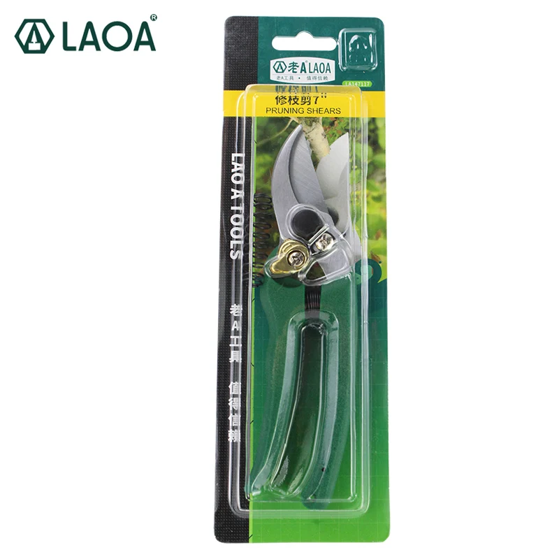 LAOA Pruning Scissors SK5 Pruner Sharp Fruit Pick Tools Tree Branch Cutters Flower Shears Grafting Pruners Gardening Tool
LAOA Pruning Scissors SK5 Pruner Sharp Fruit Pick Tools Tree Branch Cutters Flower Shears Grafting Pruners Gardening Tool