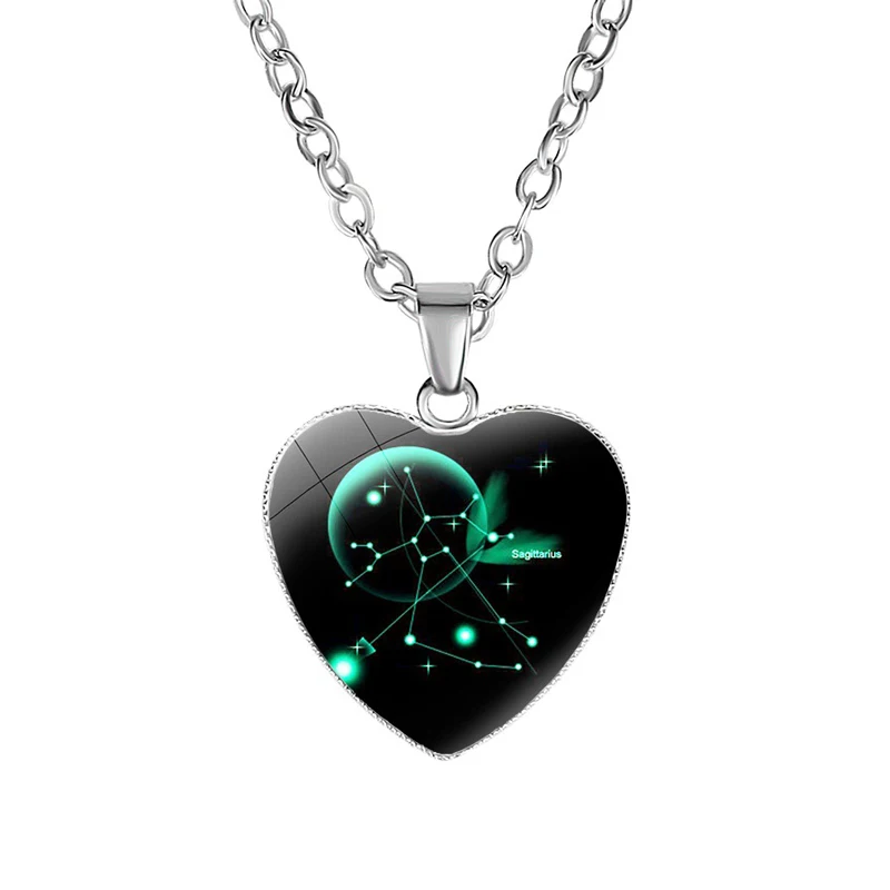 NIUYITID Twelve Constellation Necklaces & Pendants Zodiac Necklace For Women Girl Jewelry Neckless Valentine's Day Gift Love |