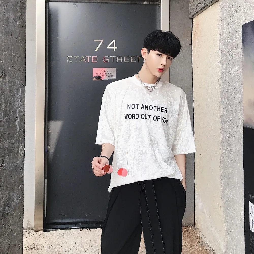 M-XL!!!Summer custom gold velvet new couple printing round neck half sleeve t-shirt tide brand men's loose T-shirt short sleeve.
M-XL!!!Summer custom gold velvet new couple printing round neck half sleeve t-shirt tide brand men's loose T-shirt short sleeve.