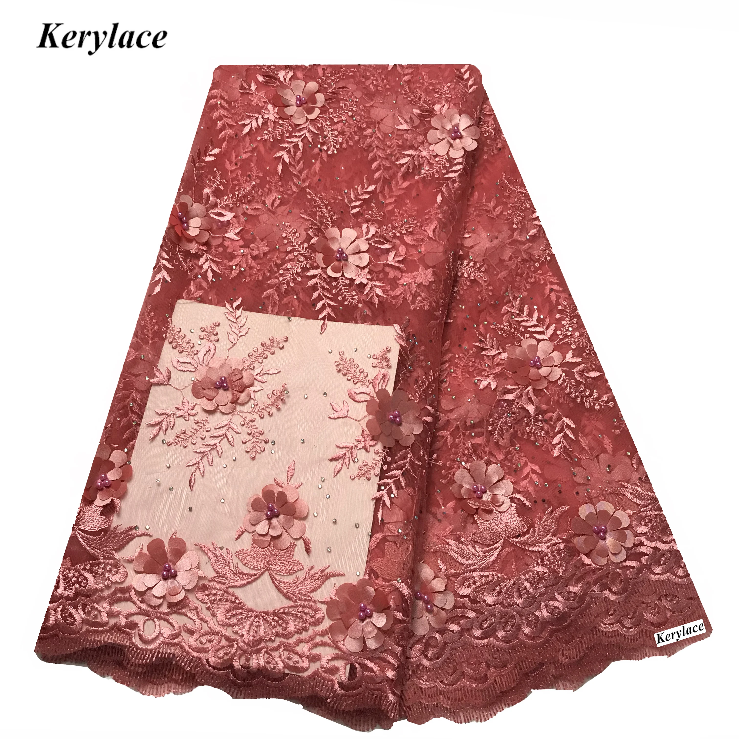 Latest African Fabric 3D Flower Applique Beaded Net Swiss Voile Lace Stones Tulle Watermelon Red Party Dress KRL-2772
Latest African Fabric 3D Flower Applique Beaded Net Swiss Voile Lace Stones Tulle Watermelon Red Party Dress KRL-2772