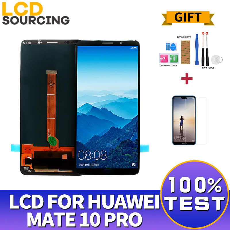 ЖК-дисплей 6,0 дюйма для Huawei Mate 10 Pro, сенсорный экран с дигитайзером в сборе и рамкой для Mate10 pro, замена 2160*1080
ЖК-дисплей 6,0 дюйма для Huawei Mate 10 Pro, сенсорный экран с дигитайзером в сборе и рамкой для Mate10 pro, замена 2160*1080