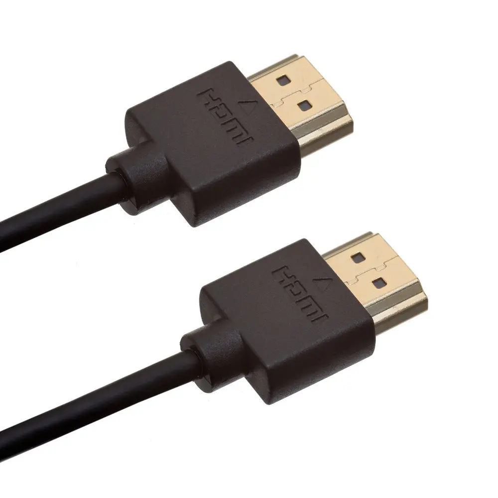 10 шт./лот 0.5m1M2M3m5m10m Тонкий HDMI кабель с Ethernet 1 4 для HD TV/Xbox 360/PS3/Playstation 3/SkyHD/Blu Ray DVD|cable hdmi