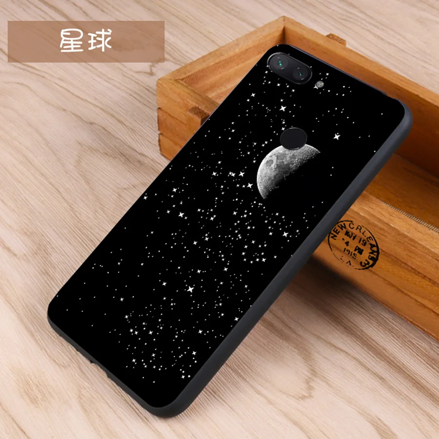 Xiaomi mi 8 lite case silicone Luxury Ultra thin cartoon protective soft cover phone for Mi8 SE Mi M8 explorer | Мобильные телефоны