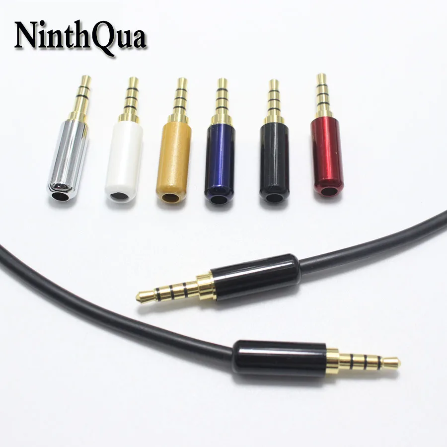 1Pcs Copper 4 Pole 3.5mm Plug Male Headphone Jack with Clip 3.5 mm Audio Adapter Connector For OD4.0mm Cable
1Pcs Copper 4 Pole 3.5mm Plug Male Headphone Jack with Clip 3.5 mm Audio Adapter Connector For OD4.0mm Cable