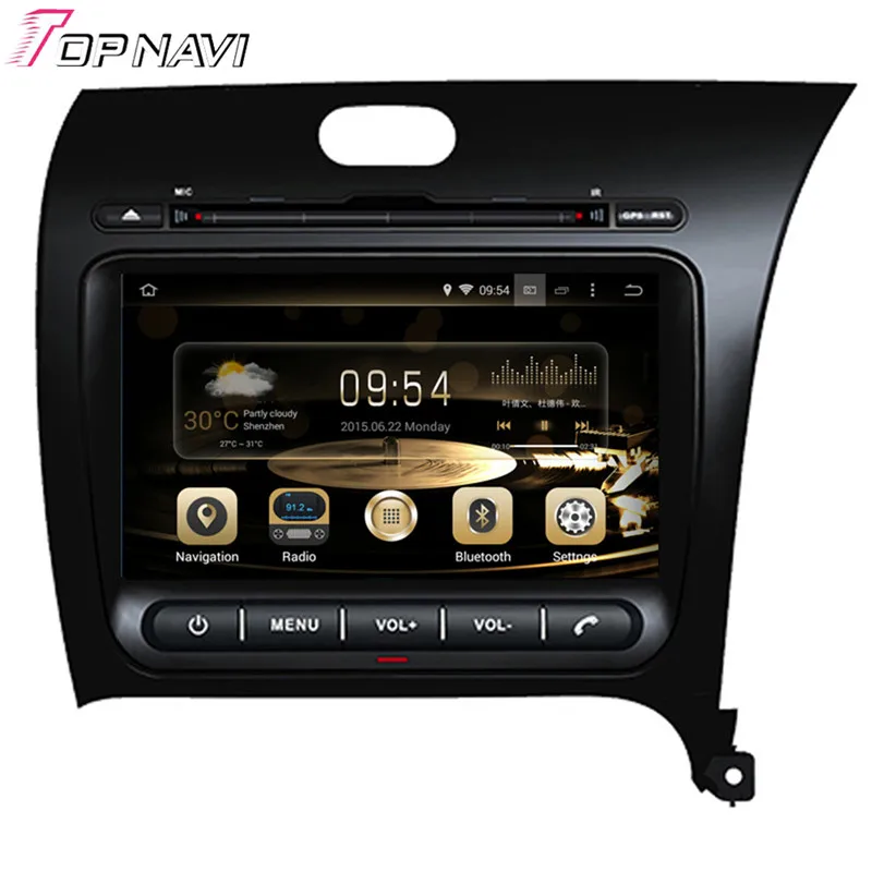 TOPNAVI 8'' Quad Core Android 6.0 Car GPS Navigation for KIA CERATO/K3/FORTE RHD 2013- Autoradio DVD Multimedia Audio Stereo
TOPNAVI 8'' Quad Core Android 6.0 Car GPS Navigation for KIA CERATO/K3/FORTE RHD 2013- Autoradio DVD Multimedia Audio Stereo