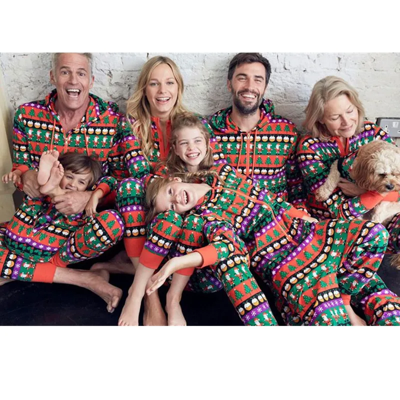 

Семейный образ, цельные рождественские пижамы, Папа, мама и я, подходящие наряды, Рождественская одежда, Семейные пижамы, Детская одежда