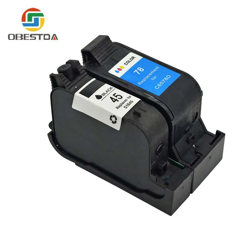Картриджи чернильные Obestda совместимые с hp 45 78 для HP45 для hp78 Deskjet 1180C 1280 930 930 см 932C 933C 934C
Картриджи чернильные Obestda совместимые с hp 45 78 для HP45 для hp78 Deskjet 1180C 1280 930 930 см 932C 933C 934C