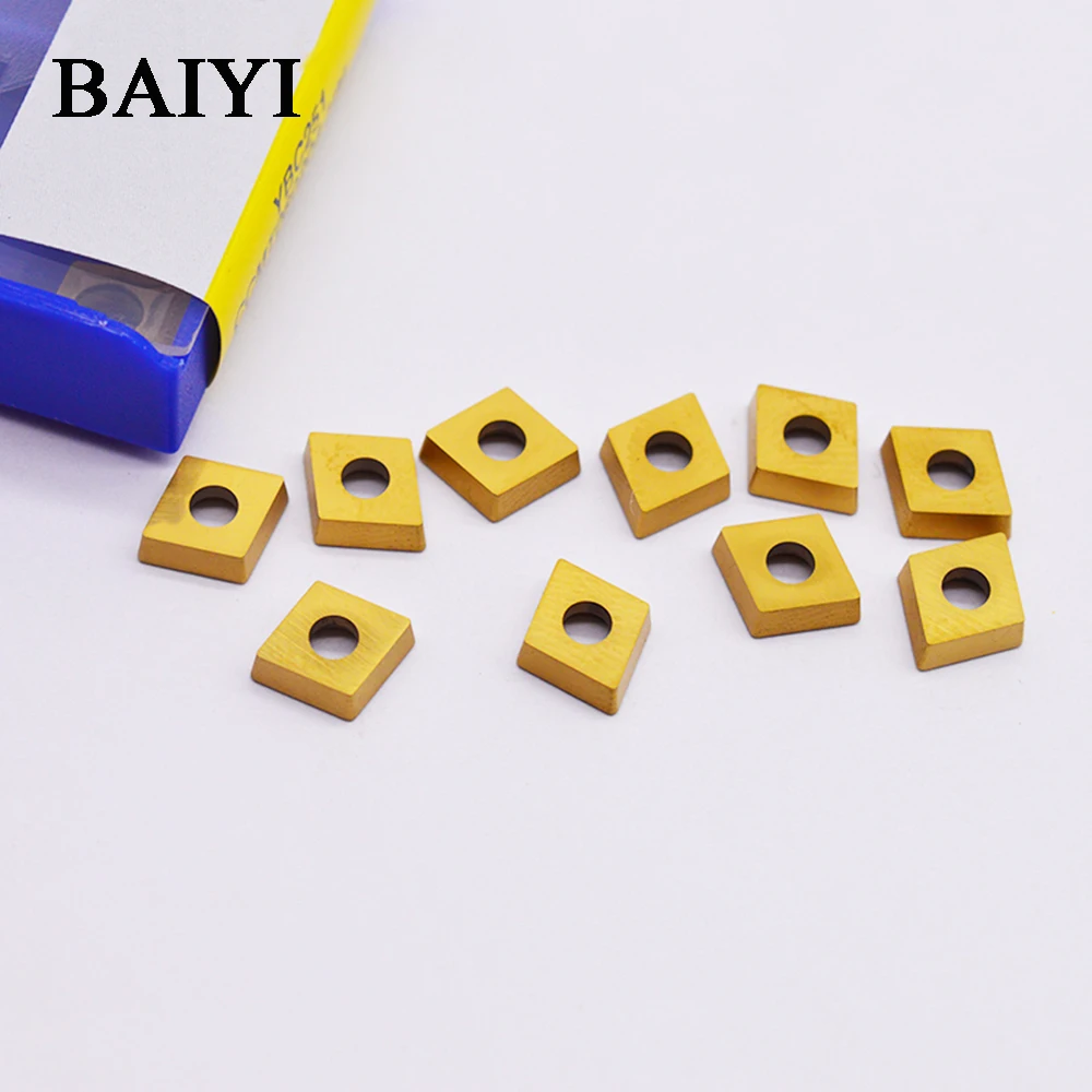 10Pcs CCMT060204-HM YBC251 cutter Lathe turning tools CNC Carbide Insert Box for Lathe Turning Tool blade
10Pcs CCMT060204-HM YBC251 cutter Lathe turning tools CNC Carbide Insert Box for Lathe Turning Tool blade