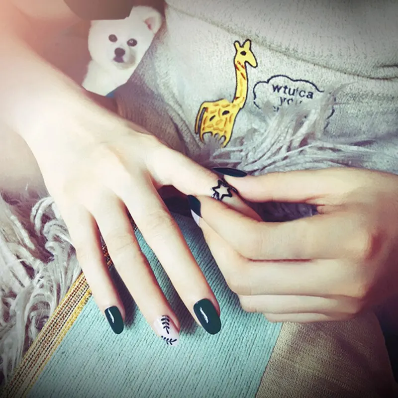 1 Set/24Pcs Dark Green Acrylic Fake Finger Nails False Nail Full Nails Tips New Sale Diy Nail Art Tools
1 Set/24Pcs Dark Green Acrylic Fake Finger Nails False Nail Full Nails Tips New Sale Diy Nail Art Tools