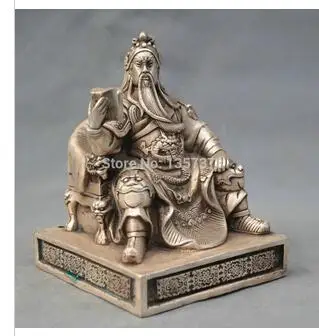 Китайская Серебряная Бронзовая статуэтка сидя Гуань Гонг потерянный лопастный солдат Бронзовая статуэтка украшение искусственные Магази...
Китайская Серебряная Бронзовая статуэтка сидя Гуань Гонг потерянный лопастный солдат Бронзовая статуэтка украшение искусственные Магази...
