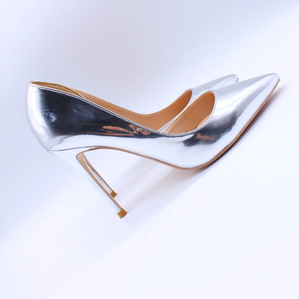 Free shipping fashion women Pumps lady Silver patent leather Pointy toe high heels shoes size33-43 12cm 10cm 8cm Stiletto heel
Free shipping fashion women Pumps lady Silver patent leather Pointy toe high heels shoes size33-43 12cm 10cm 8cm Stiletto heel