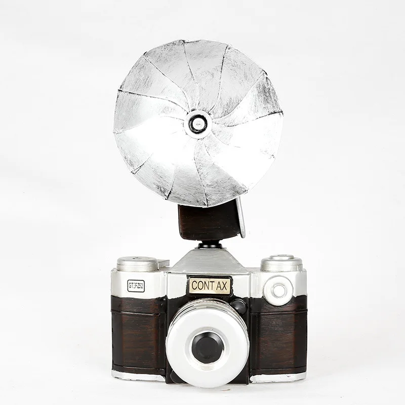 Metal Crafts Wrought Iron Vintage Old Camera Model Home Furnishings Photography Props Craft Ornaments Home Decor
Metal Crafts Wrought Iron Vintage Old Camera Model Home Furnishings Photography Props Craft Ornaments Home Decor