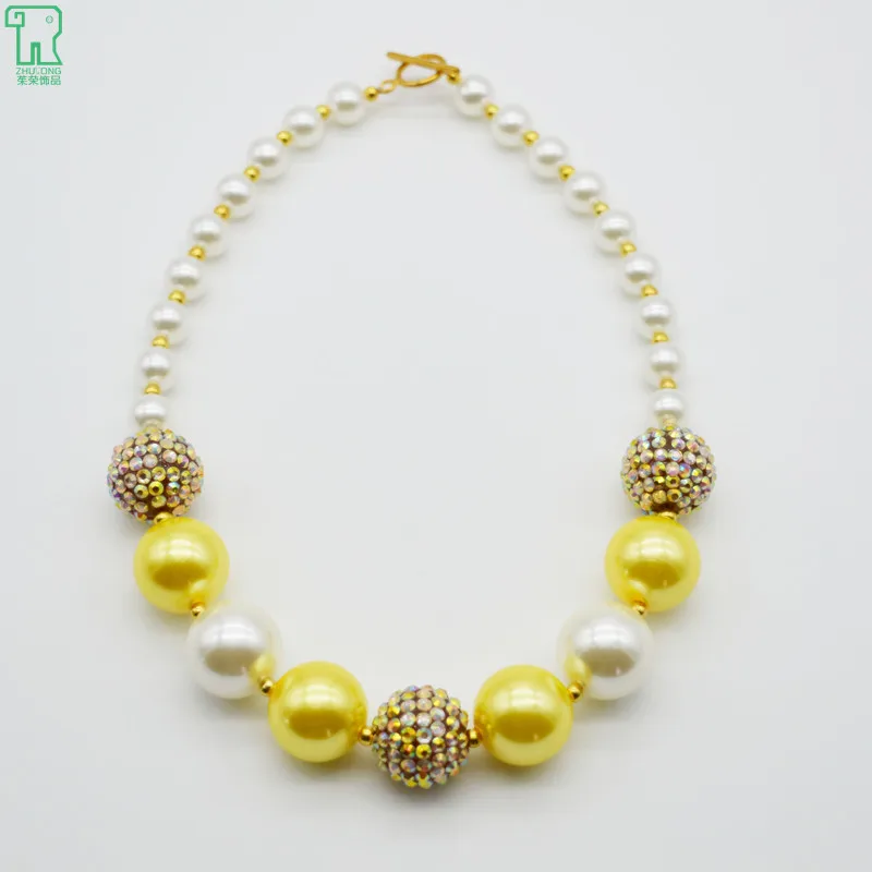 5PCS Wholesale White Yellow Small and Big Pearl Child Chunky Bead Necklace Girls Pearl Bubblegum Necklace Kids\Fashion Jewelry
5PCS Wholesale White Yellow Small and Big Pearl Child Chunky Bead Necklace Girls Pearl Bubblegum Necklace Kids\Fashion Jewelry