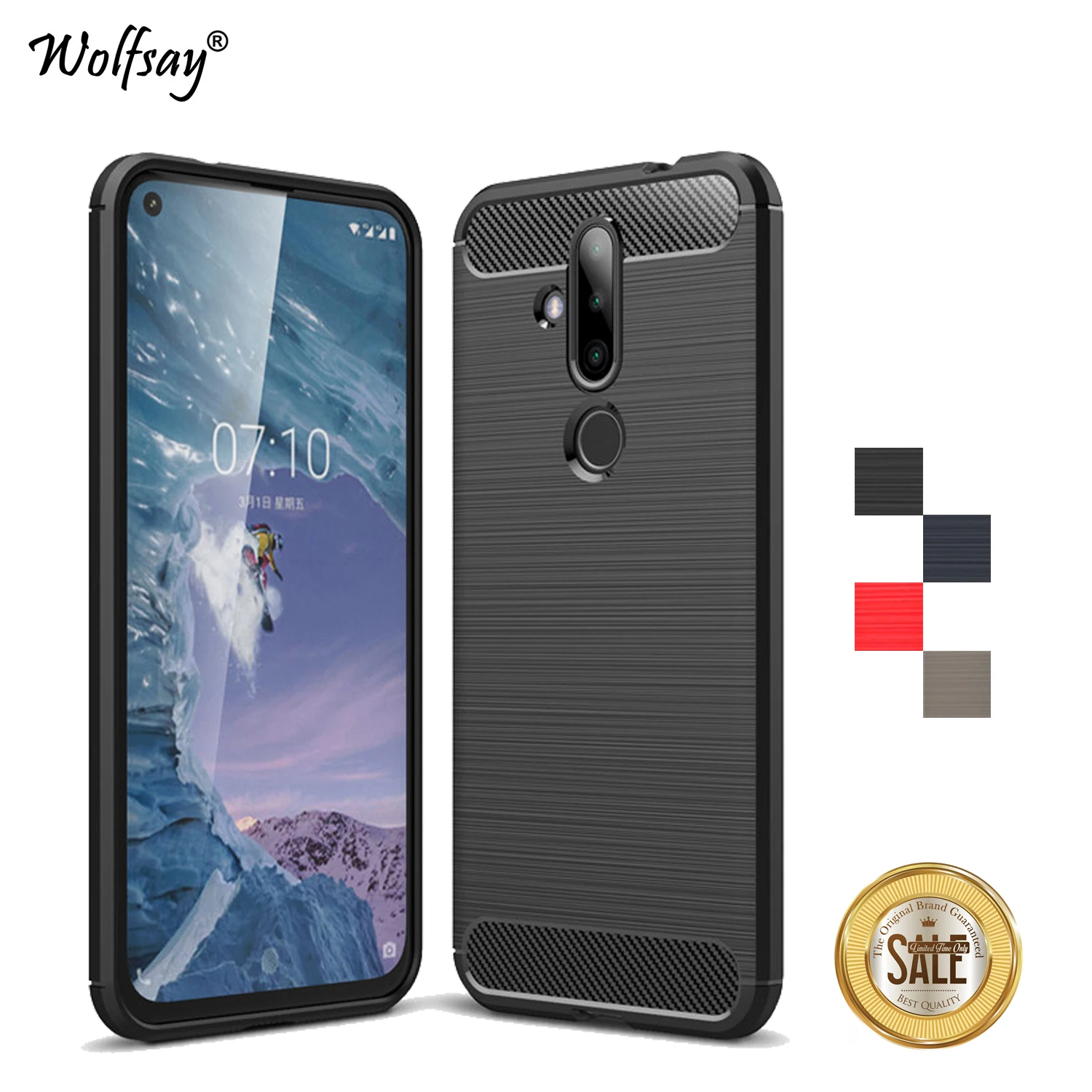 Чехол Wolfsay для Nokia 6,2, роскошный противоударный мягкий резиновый чехол для телефона Nokia 6,2, задняя крышка для Nokia 6,2, чехлы
Чехол Wolfsay для Nokia 6,2, роскошный противоударный мягкий резиновый чехол для телефона Nokia 6,2, задняя крышка для Nokia 6,2, чехлы