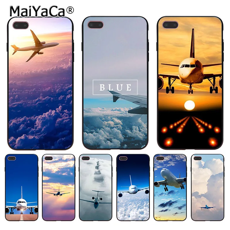 Самолет fly путешествия небо облако чехол Чехол для мобильного телефона iphone 11 12 Pro