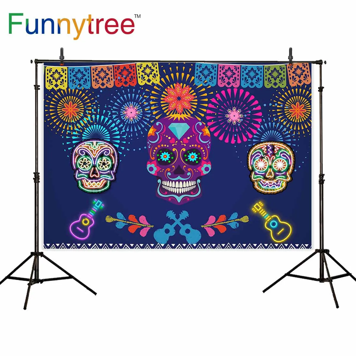 Фон Funnytree для фотосъемки с изображением мексиканского фестиваля музыкальных праздников Реюньона
Фон Funnytree для фотосъемки с изображением мексиканского фестиваля музыкальных праздников Реюньона