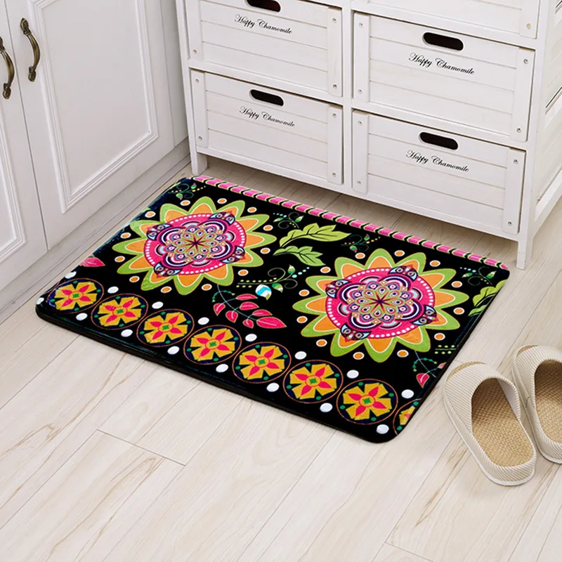 Fashion printing Carpets Living room bedroom entrance door mat Bathroom kitchen Non-slip Mat personality Ethnic style Carpet
Fashion printing Carpets Living room bedroom entrance door mat Bathroom kitchen Non-slip Mat personality Ethnic style Carpet