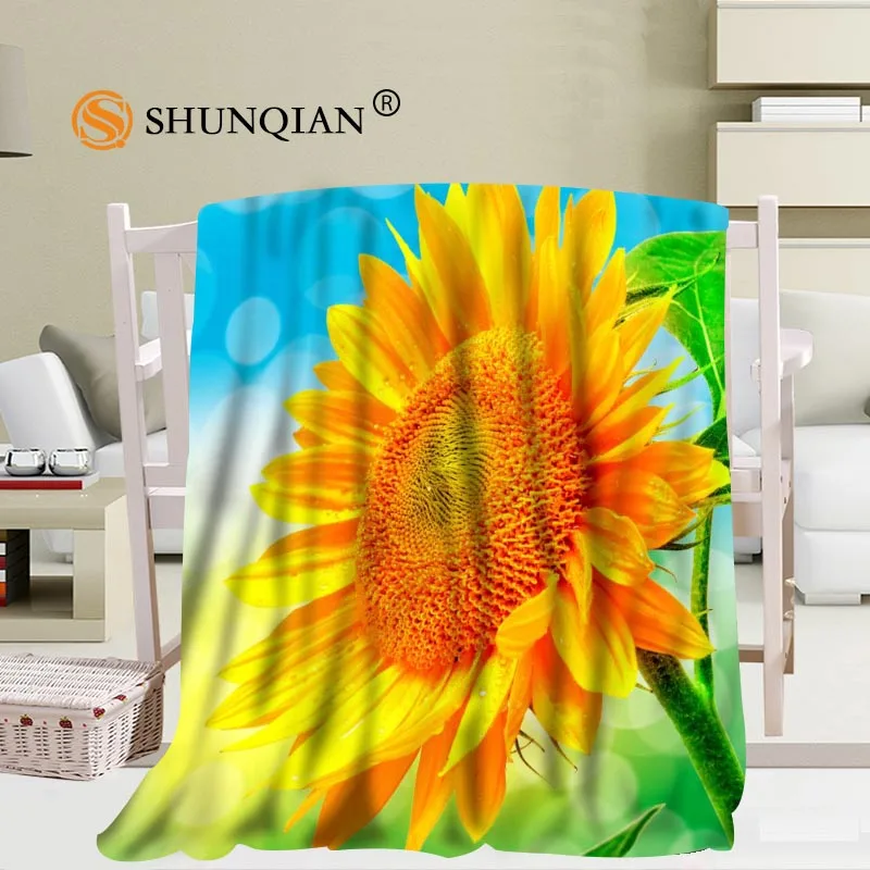 Custom Sunflower Blanket Office Sofa Blanket Portable Soft Blanket Bed Plane Travel Adult Home Blanket
Custom Sunflower Blanket Office Sofa Blanket Portable Soft Blanket Bed Plane Travel Adult Home Blanket