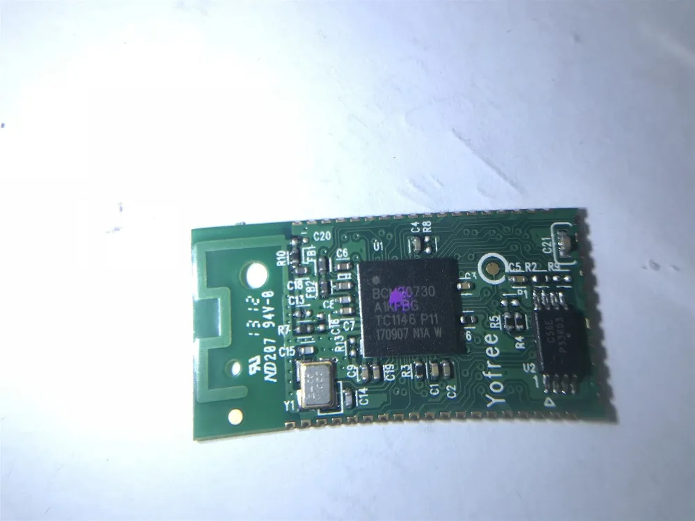 Bluetooth module BCM20730 BCM20730A1KFBG chipset and sorry to dont have information and technical support
Bluetooth module BCM20730 BCM20730A1KFBG chipset and sorry to dont have information and technical support