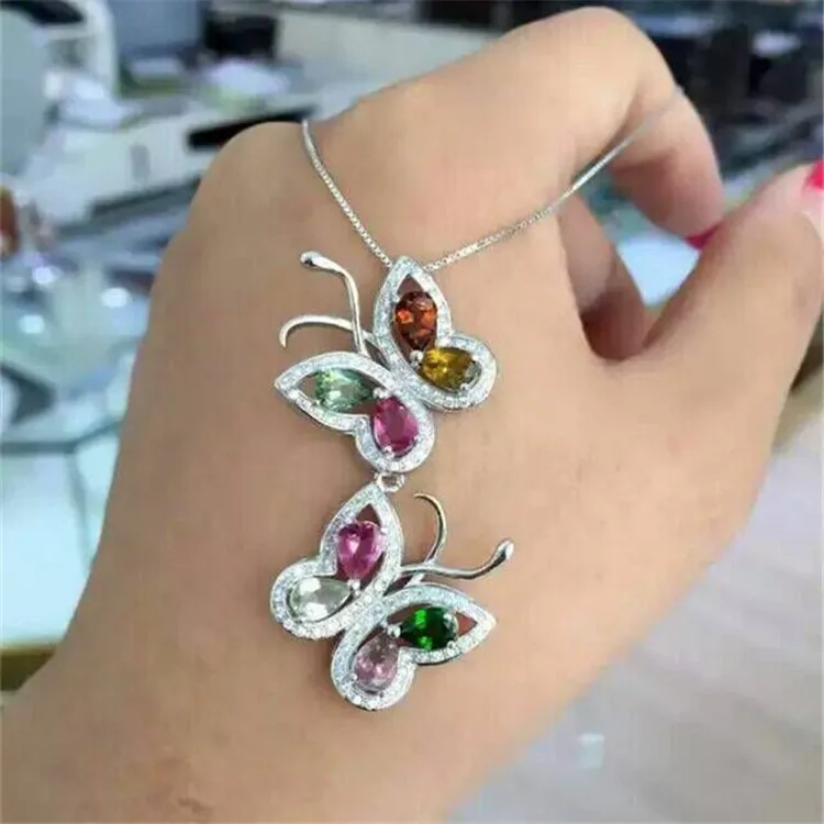 KJJEAXCMY boutique jewels S925 silver rose tourmaline star pendant jewelry natural gem gift box chain parcel post.
KJJEAXCMY boutique jewels S925 silver rose tourmaline star pendant jewelry natural gem gift box chain parcel post.