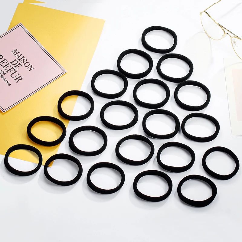 CHIMERA Elastic Ponytail Holder 20Pcs/set Classic Cotton Hair Tie Hair Bands for Women 1cm Thick Seamless Hair Rope Accessories
CHIMERA Elastic Ponytail Holder 20Pcs/set Classic Cotton Hair Tie Hair Bands for Women 1cm Thick Seamless Hair Rope Accessories
