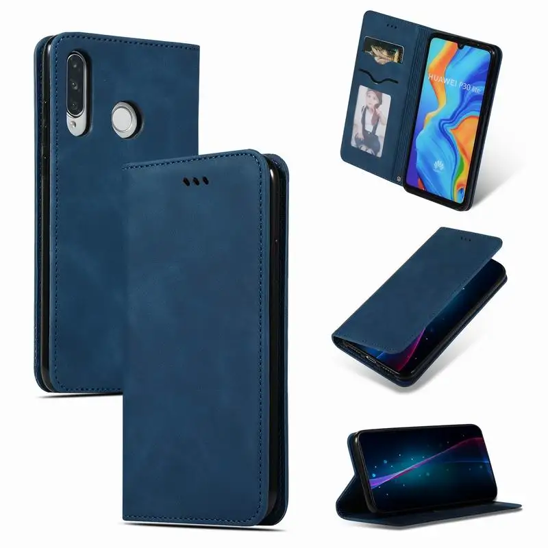 Чехол для huawei P Smart Plus Z 2019 P30 Pro P20 Lite mate 30 20 Nova 5 Y9 Prime Тонкий Магнитный флип чехол