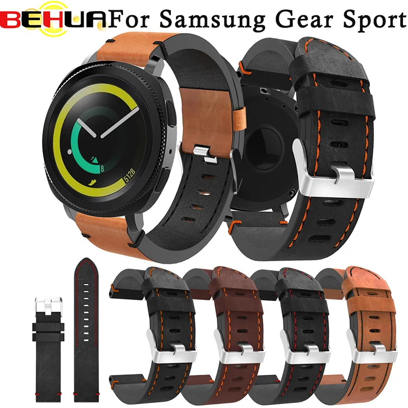Watch band Leather Replacement Accessories Wristband Straps For Samsung Gear Sport Fashion Luxury 20MM Wristband Straps bracelet
Watch band Leather Replacement Accessories Wristband Straps For Samsung Gear Sport Fashion Luxury 20MM Wristband Straps bracelet