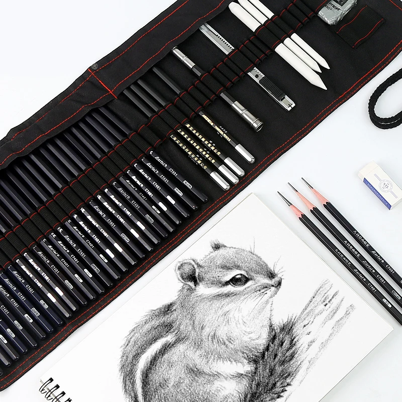 17 Pencil Sketch Pencil Set Painting Carbon Pen Tool Pen Curtain Art Supplies Full Set of Student Learning Suits
17 Pencil Sketch Pencil Set Painting Carbon Pen Tool Pen Curtain Art Supplies Full Set of Student Learning Suits