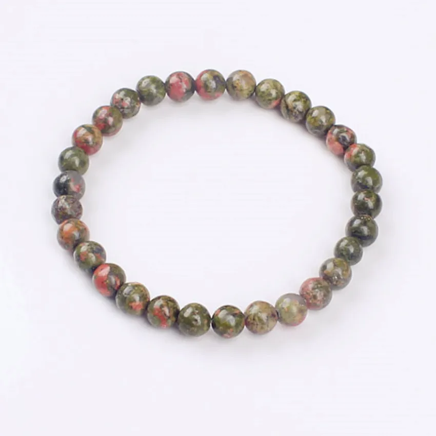 Trendy-beads Ethnic Style Natural Unakite Stone Round Beads Stretch Bracelet Fashion Jewelry
Trendy-beads Ethnic Style Natural Unakite Stone Round Beads Stretch Bracelet Fashion Jewelry