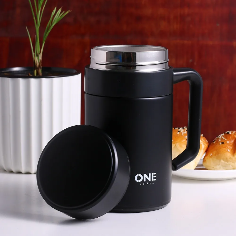 Thermos Cup Office Tea Bottle 304 Stainless Steel Business Vacuum Flask with Handle Thermal Insulate 400ML
Thermos Cup Office Tea Bottle 304 Stainless Steel Business Vacuum Flask with Handle Thermal Insulate 400ML