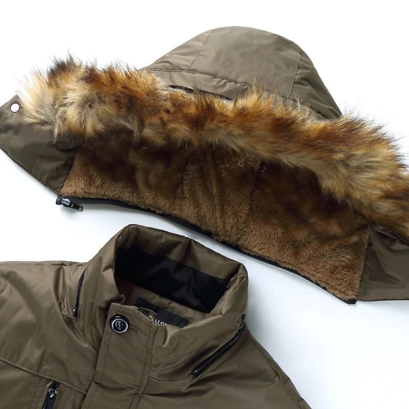 Liseaven Men Parkas Winter Jacket Men's Clothing Coats & Jackets Thick Warm Coat Jackets Mens Casual Hooded Parka
Liseaven Men Parkas Winter Jacket Men's Clothing Coats & Jackets Thick Warm Coat Jackets Mens Casual Hooded Parka