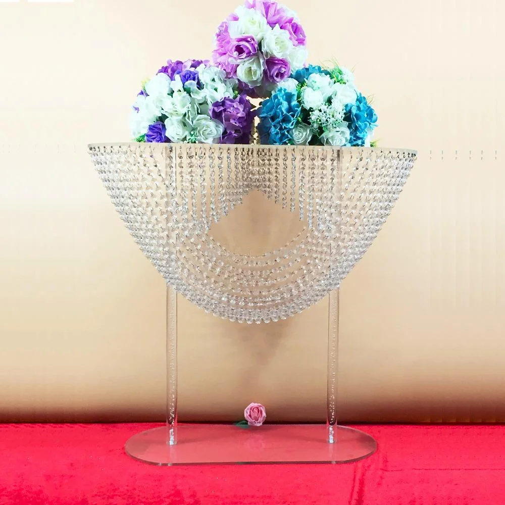 crystal wedding centerpiece flower stand Wedding supply 4pcs/lot