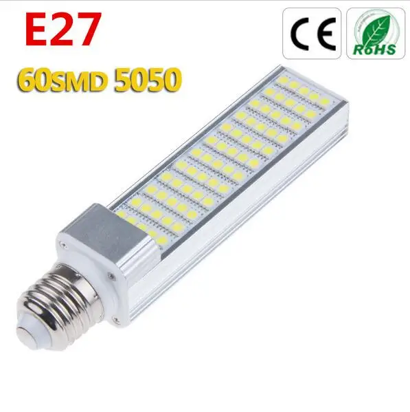 

G23 G24 LED Bulb 5W 7W 9W 11W 13W 15W E27 LED Corn Bulb Lamp Light SMD 5050 Spotlight 180 Degree AC85-265V Horizontal Plug Light