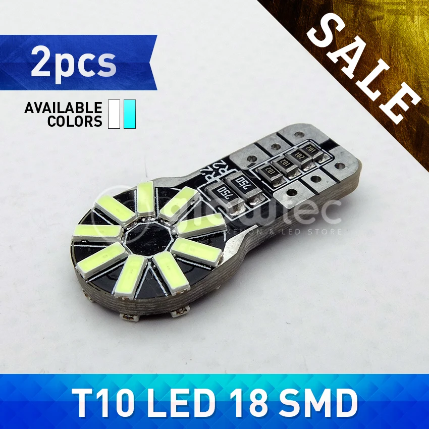 2pcs T10 W5W led canbus 194 168 3014 t10 18SMD Canbus No Error Car Auto LED Bulb Indicator Light GLOWTEC
2pcs T10 W5W led canbus 194 168 3014 t10 18SMD Canbus No Error Car Auto LED Bulb Indicator Light GLOWTEC