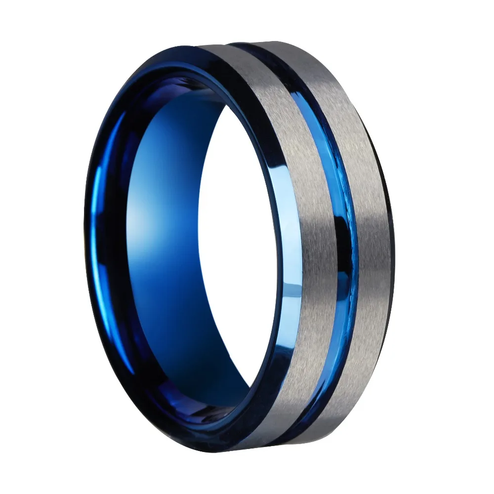 8 мм синее вольфрамовое Карбидное кольцо серебряного цвета матовое Рифленое обручальное кольцо для пары
8 мм синее вольфрамовое Карбидное кольцо серебряного цвета матовое Рифленое обручальное кольцо для пары