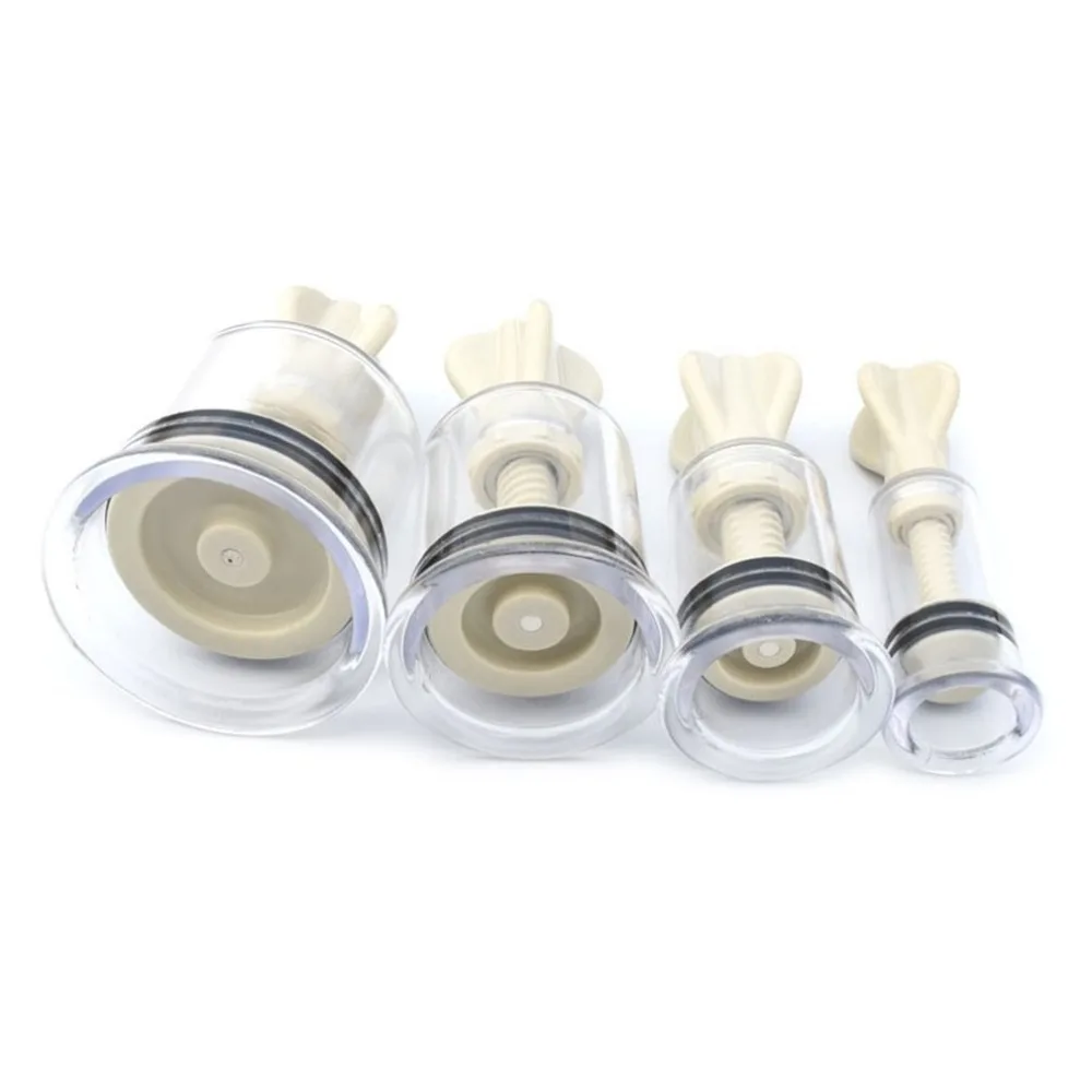 

Twist Suction Cupping Cup Nipple Enhancer Massage Vacuum Cans Fetish Plastic Enlarger Suction Enlarger Body Breast Massager Cups