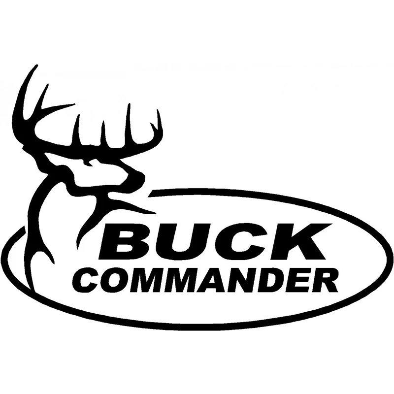 Buck Commander забавная JDM наклейка на заднее лобовое стекло автомобиля грузовик бампер