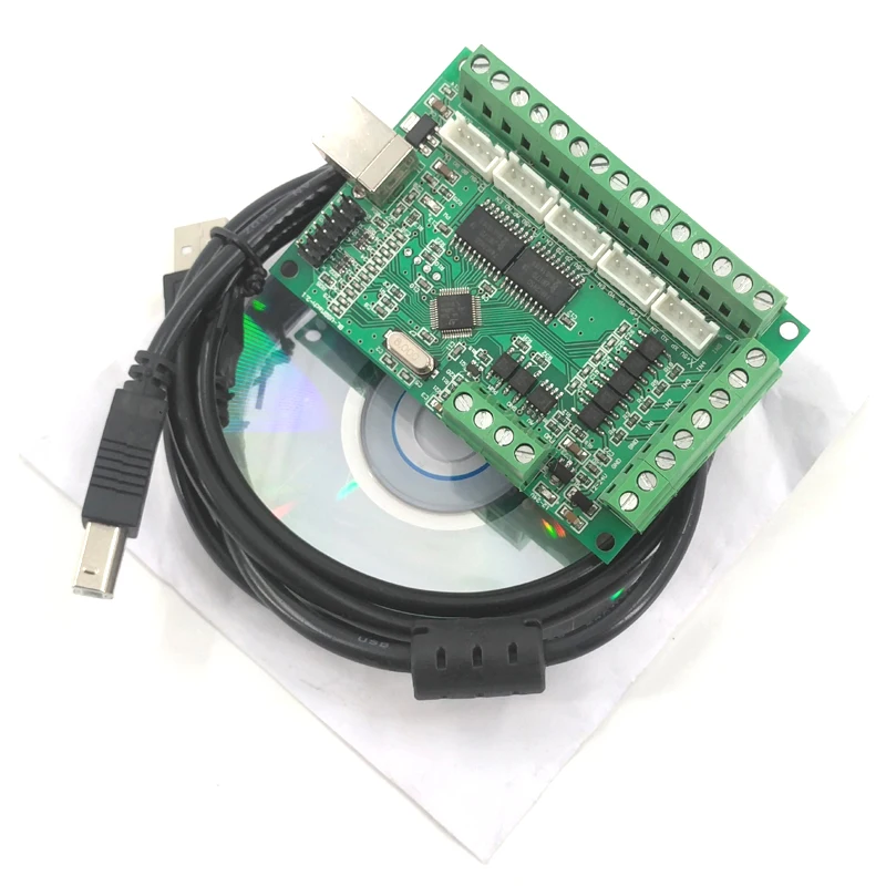 CNC USB MACH3 100 кГц Breakout совета 5 оси Интерфейс драйвер Motion Controller|Контроллер двигателя|