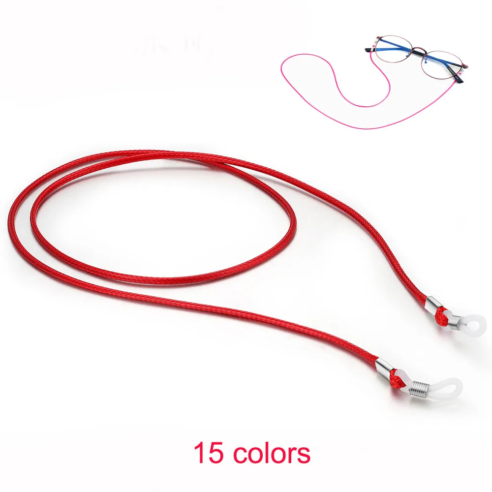10pcs/lot waxed cord Glasses Neck Strap Rope Band Wax String Eyeglass Cord Adjustable End Glasses Chain Holder wholesale
10pcs/lot waxed cord Glasses Neck Strap Rope Band Wax String Eyeglass Cord Adjustable End Glasses Chain Holder wholesale