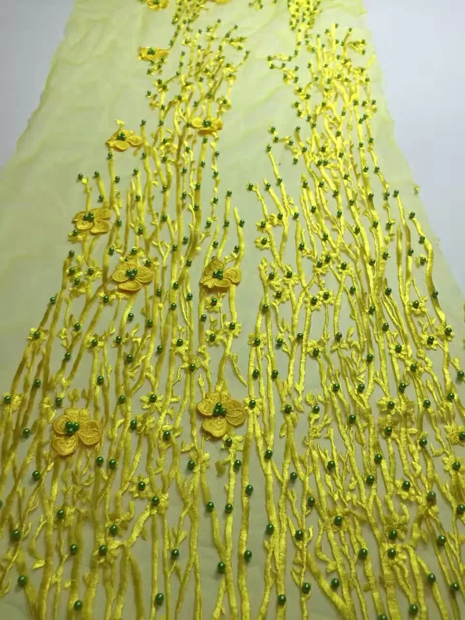 African Lace Fabric High Quality African French Net Lace Fabric With Beaded Embroidery Tulle Lace For Dresses Women orange
African Lace Fabric High Quality African French Net Lace Fabric With Beaded Embroidery Tulle Lace For Dresses Women orange