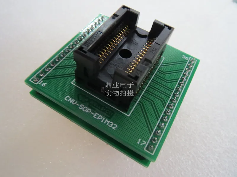 SOP32/DIP32 652D032211 плакировка золотым покрытием IC испытательное место гнездо