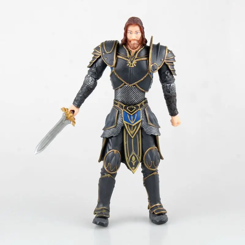 Новинка 2018 года Sir Anduin Lother Stormwind City Royal Guard фигурки для WOW DC прямые Запечатанные