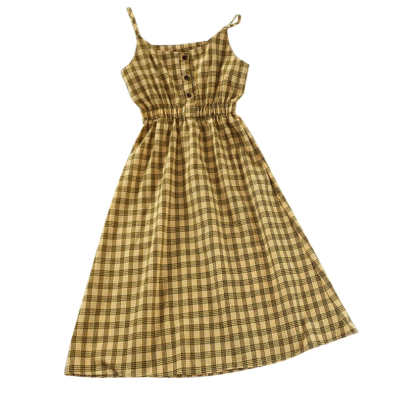 ZQLZ Summer Dress Women Plaid Print Vintage Sleeveless Spaghetti Strap Backless Vestido Casual Sexy Club Party Night Dresses
ZQLZ Summer Dress Women Plaid Print Vintage Sleeveless Spaghetti Strap Backless Vestido Casual Sexy Club Party Night Dresses