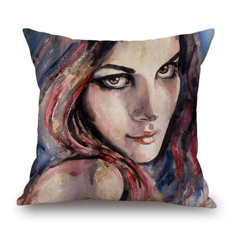 1piece INK Painting Love Women Pattern Seat hug pillow cover Decorative Home Chair Throw Pillow Case Cotton Linen 45x45cm
1piece INK Painting Love Women Pattern Seat hug pillow cover Decorative Home Chair Throw Pillow Case Cotton Linen 45x45cm