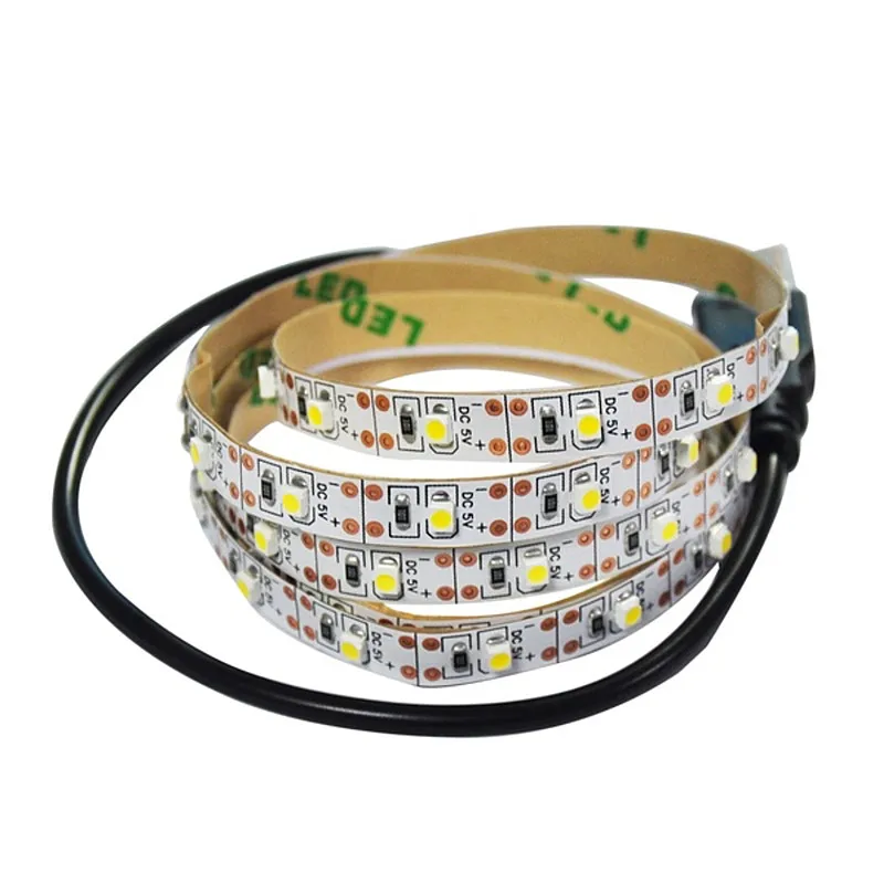 USB Led Strip DC 5V light SMD 3528 50cm 1m 2m 3m RGB Warm white Christmas Flexible TV Background Lighting With USB IR Controller
USB Led Strip DC 5V light SMD 3528 50cm 1m 2m 3m RGB Warm white Christmas Flexible TV Background Lighting With USB IR Controller