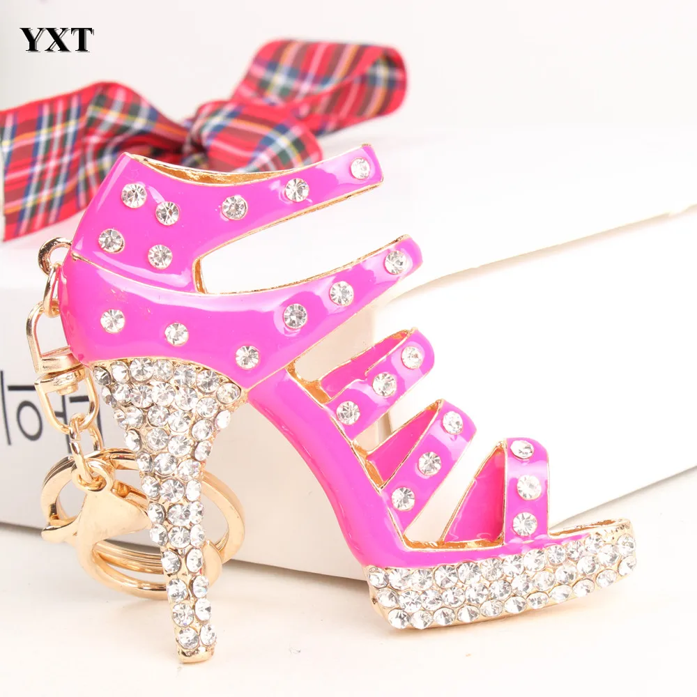 Shoe High-Heel Charm Lovely Pendent Rhinestone Crystal Purse Bag Key Chain Accessories Gift Best Colletion Outfit
Shoe High-Heel Charm Lovely Pendent Rhinestone Crystal Purse Bag Key Chain Accessories Gift Best Colletion Outfit